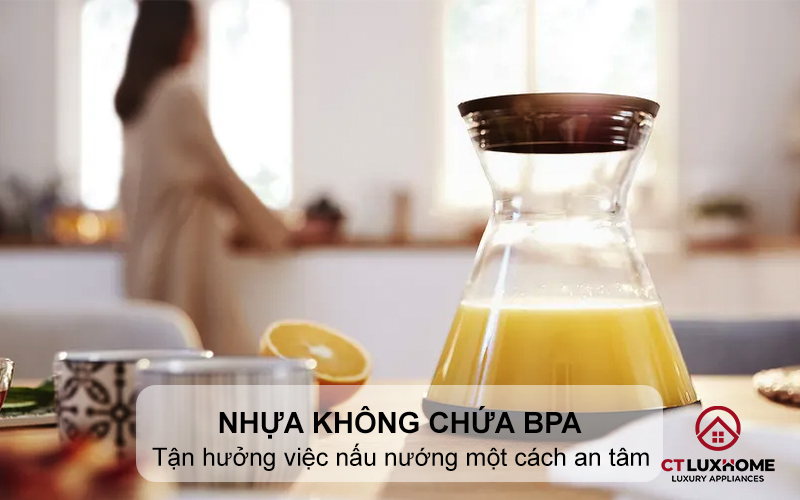 Các bộ phận bằng nhựa không chứa BPA