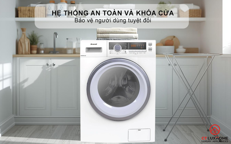 Hệ thống an toàn và khóa cửa: Bảo vệ người dùng tuyệt đối