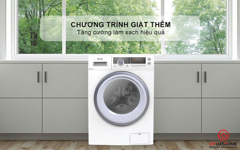 Chương trình Giặt thêm, tăng cường làm sạch hiệu quả
