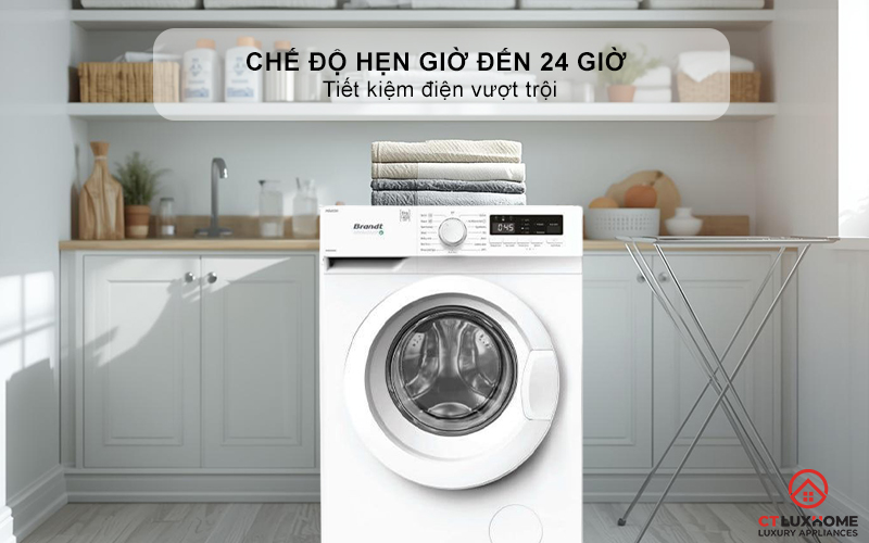 Chế độ hẹn thời gian lên đến 24 giờ linh hoạt