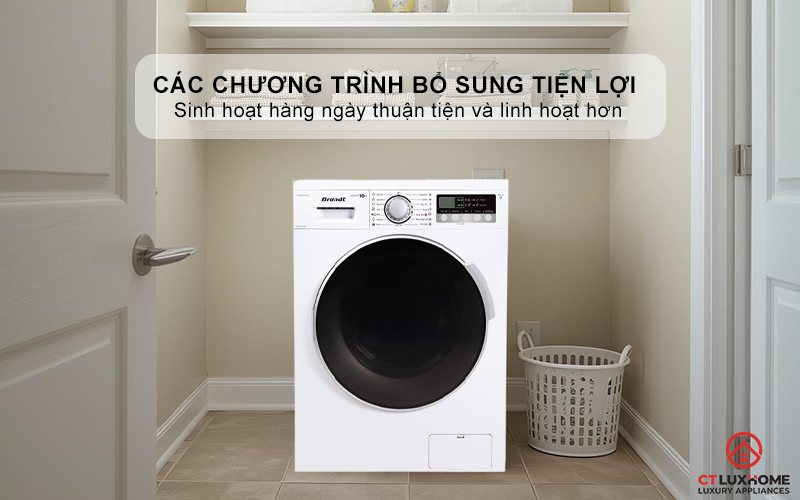 Chương trình bổ sung giặt sơ/giặt thêm/vắt thêm tiện lợi