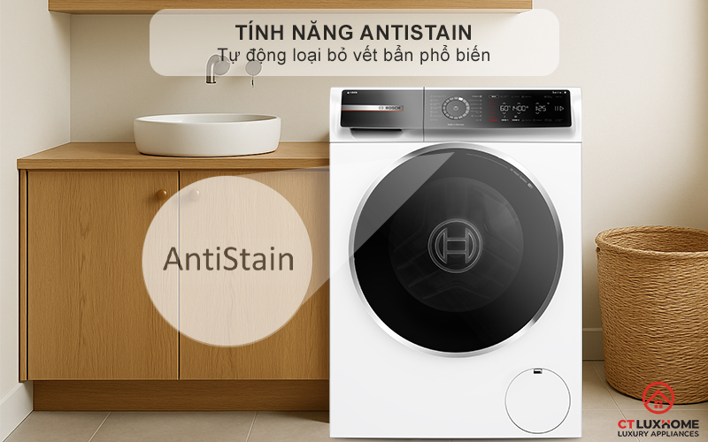 Tự động loại bỏ các vết bẩn phổ biến với AntiStain
