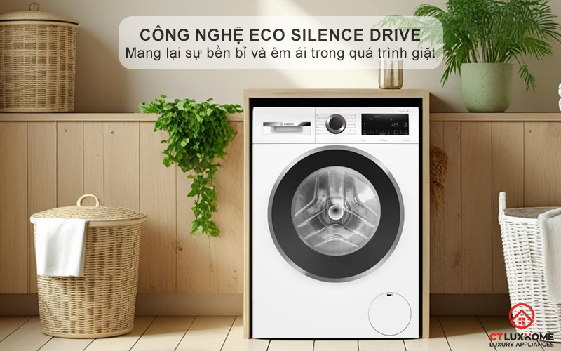 Động cơ không chổi than EcoSilence Drive hiện đại - Tiết kiệm năng lượng