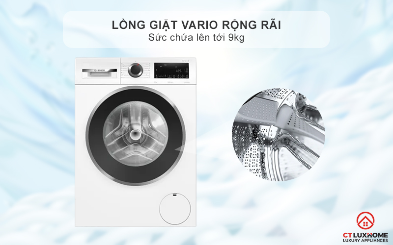 Lồng giặt Vario cao cấp - Giúp quần áo không bị nhàu