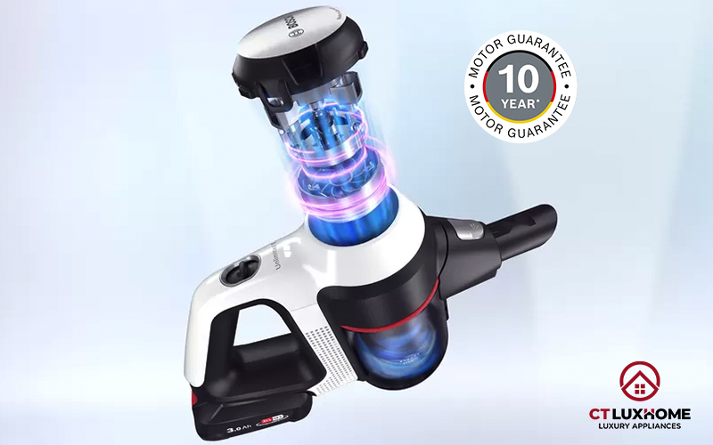 Động cơ TurboSpin hoạt động mạnh mẽ 