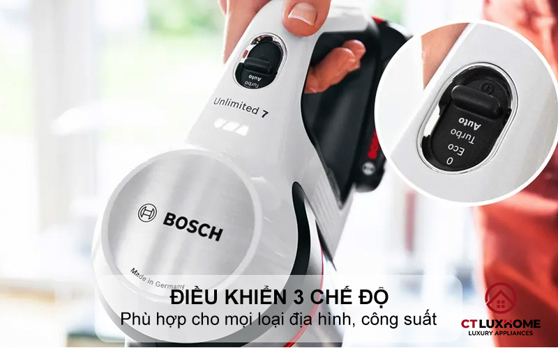 Giao diện điều khiển thực tế với 3 chế độ