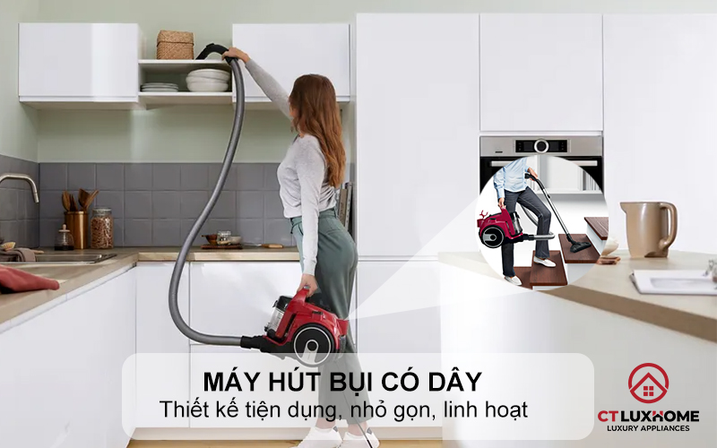 Thiết kế tiện dụng, nhỏ gọn, linh hoạt