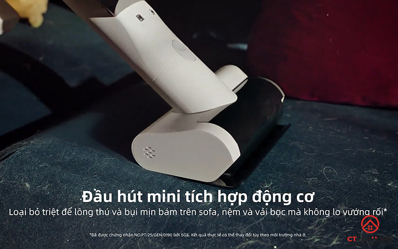 Đầu hút mini tích hợp động cơ