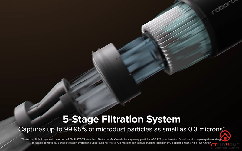 Hệ thống lọc 5 giai đoạn hiệu quả cao