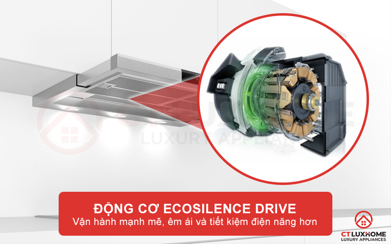 Động cơ EcoSilence Drive vận hành mạnh mẽ và tiết kiệm điện năng hơn