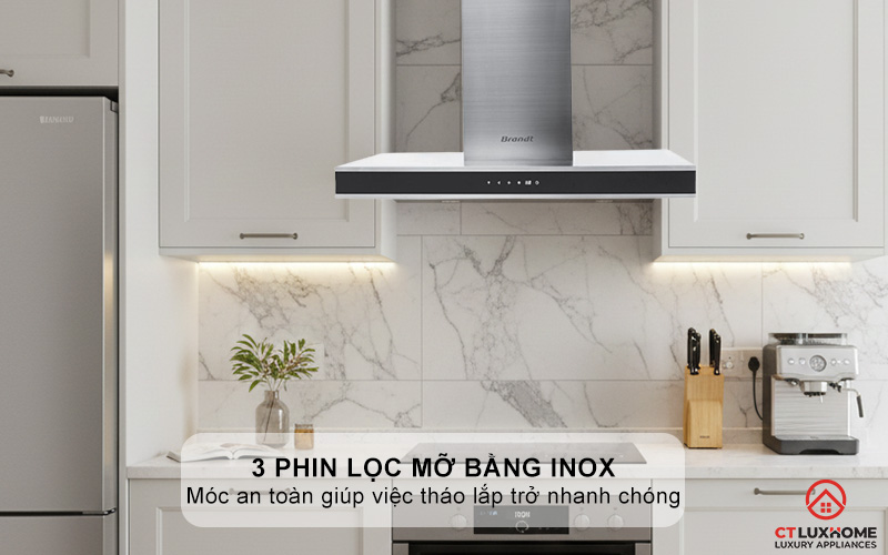 3 phin lọc mỡ bằng inox
