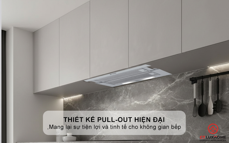 Thiết kế âm tủ Pull-out hiện đại
