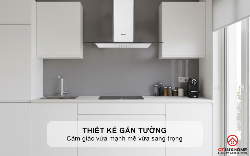 Thiết kế dạng đảo, treo độc lập