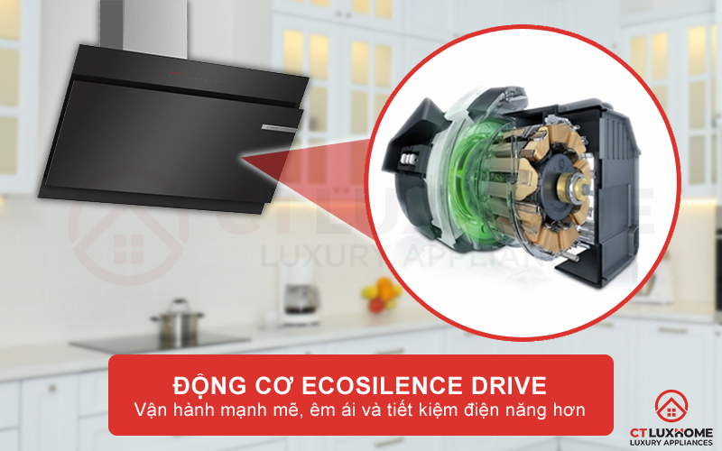 Vận hành mạnh mẽ và tiết kiệm điện năng hơn với động cơ EcoSilence Drive