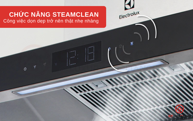Steam Clean tự động thông báo cho người dùng cần làm sạch bằng hơi nước