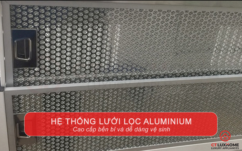 Hệ thống lưới lọc nan inox cao cấp bền bỉ và dễ dàng vệ sinh