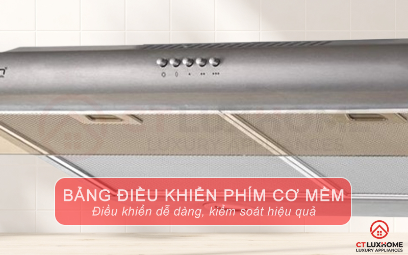 Bảng điều khiển phím cơ với 3 mức độ tùy chọn khác nhau