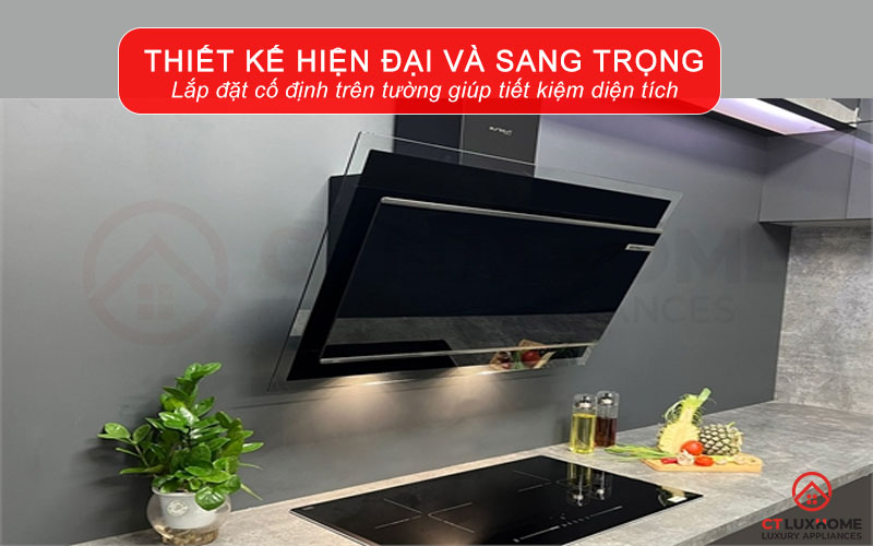 Thiết kế gắn tường tinh tế, hiện đại và sang trọng