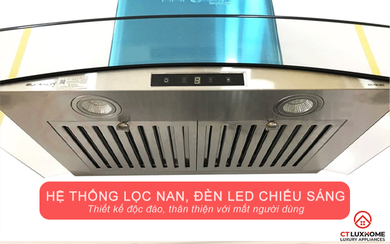 Lưới lọc Aluminium cùng hệ thống đèn LED chiếu sáng sử dụng hiệu quả hơn