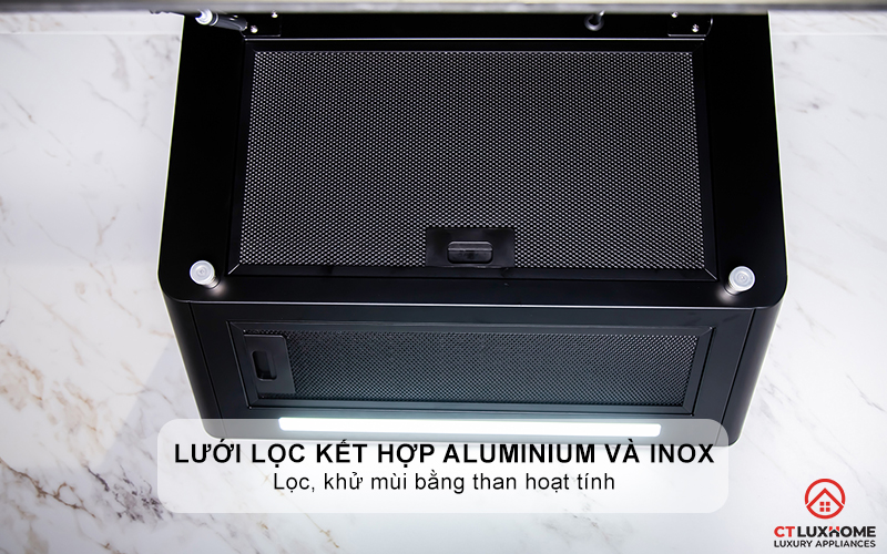 Lưới lọc kết hợp Aluminium và inox