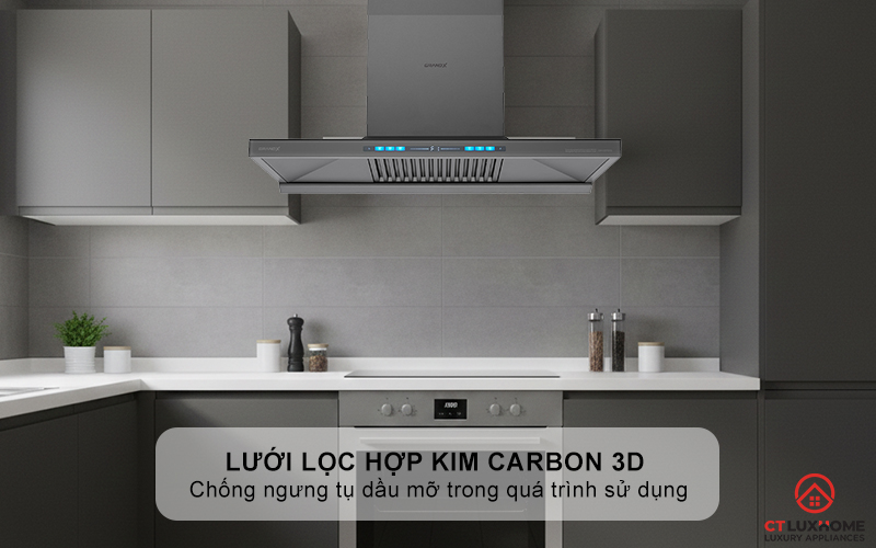 Lưới lọc Hợp kim Carbon 3D chống ngưng tụ dầu mỡ trong quá trình sử dụng