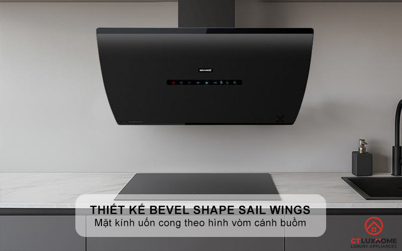 Thiết kế Bevel Shape Sail Wings sang trọng