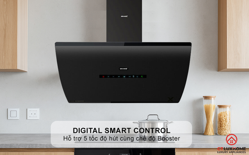 Digital Smart Control: Điều khiển cảm ứng với 5 tốc độ