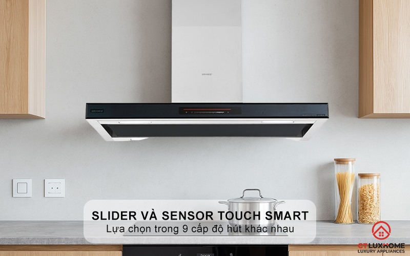 Điều khiển cảm ứng Slide và Sensor touch Smark 9 tốc độ và Super Booster
