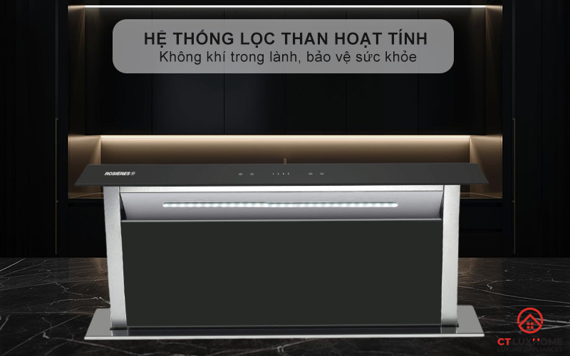Hệ thống lọc than hoạt tính giúp không khí trong lành, bảo vệ sức khỏe