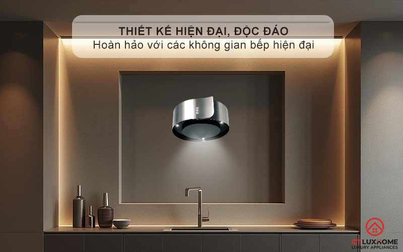 Thiết kế hình trụ hiện đại, độc đáo