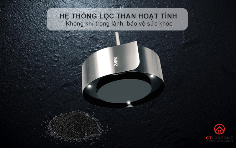 Hệ thống lọc than hoạt tính giúp không khí trong lành, bảo vệ sức khỏe