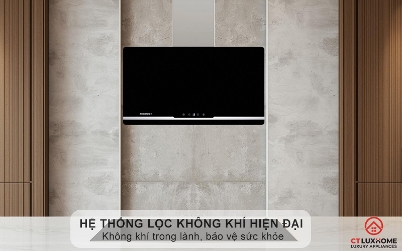 Hệ thống lọc giúp không khí trong lành, bảo vệ sức khỏe