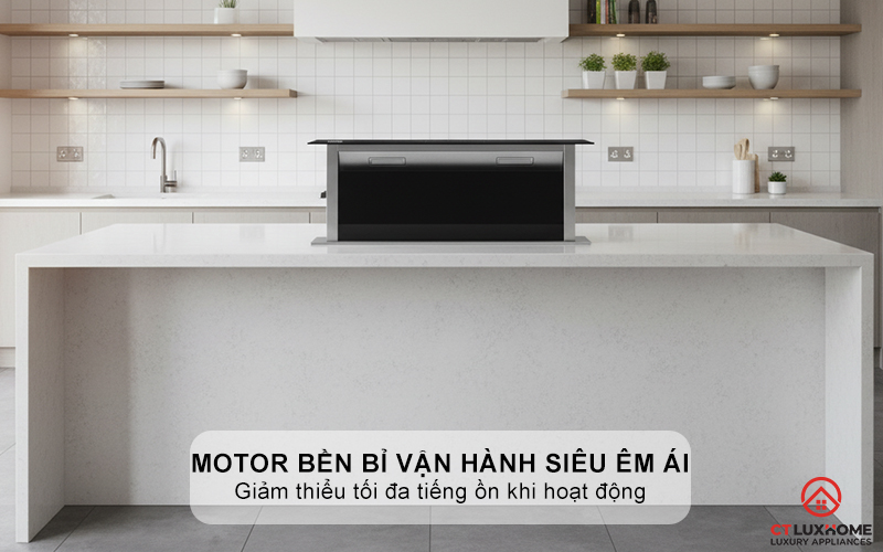 Motor bền bỉ vận hành siêu êm ái