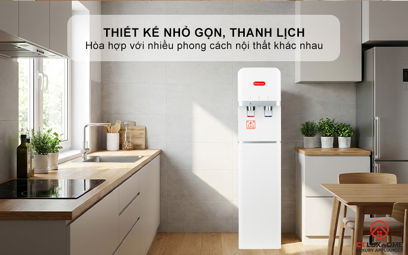 Thiết kế nhỏ gọn, thanh lịch, phù hợp nhiều không gian