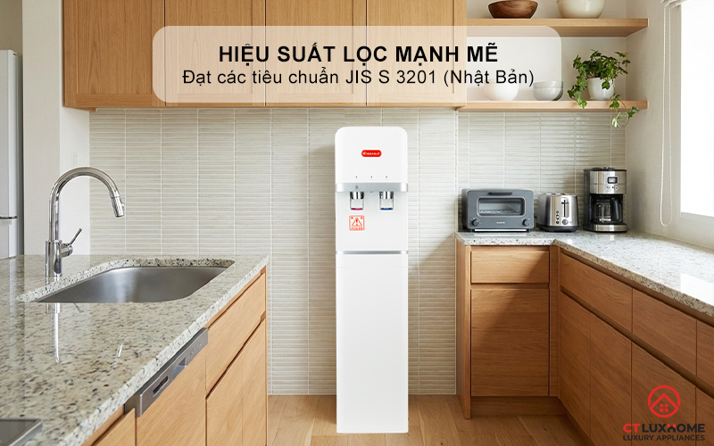 Hiệu suất lọc mạnh mẽ, giữ khoáng tốt cho sức khỏe