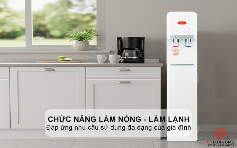 Tích hợp chức năng làm nóng - làm lạnh