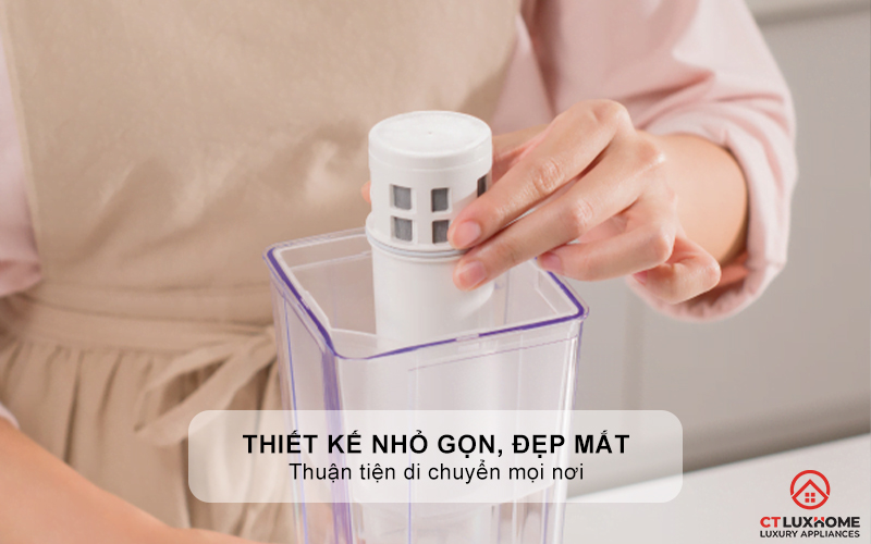 Thiết kế nhỏ gọn, đẹp mắt, thuận tiện di chuyển mọi nơi
