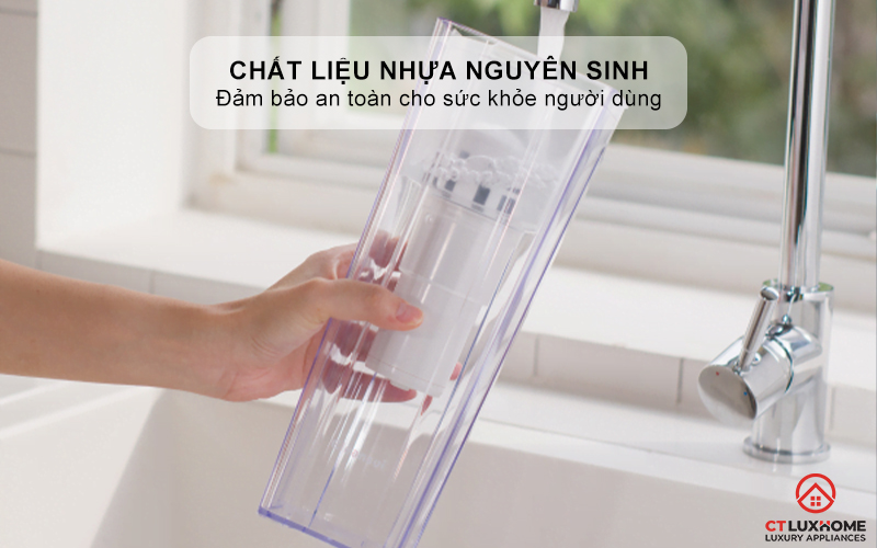 Chất liệu nhựa nguyên sinh, an toàn cho sức khỏe
