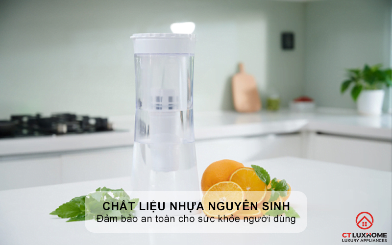 Chất liệu nhựa nguyên sinh, an toàn cho sức khỏe