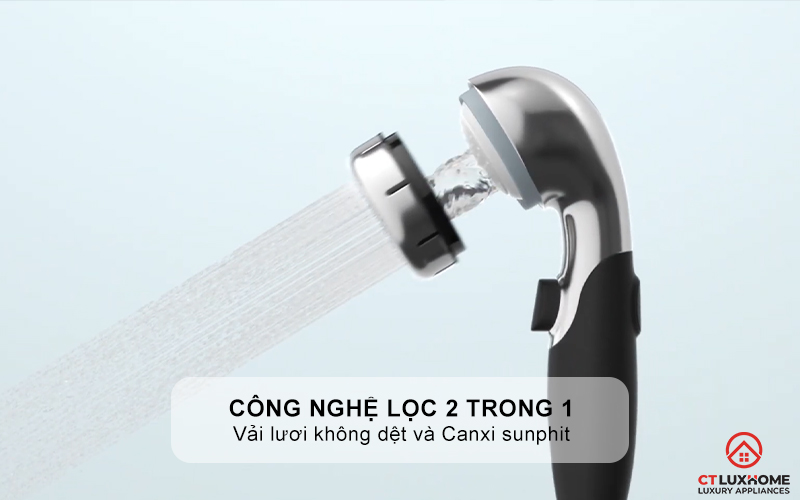 Công nghệ lọc 2 trong 1