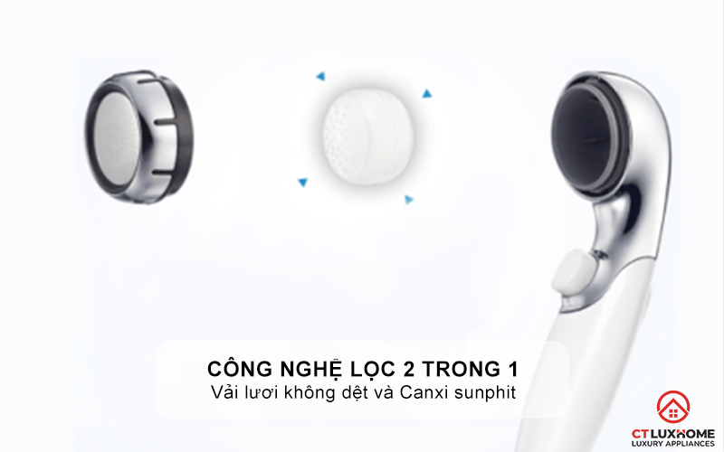 Công nghệ lọc 2 trong 1