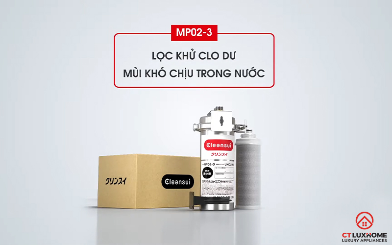 Công nghệ lọc bỏ Clo dư