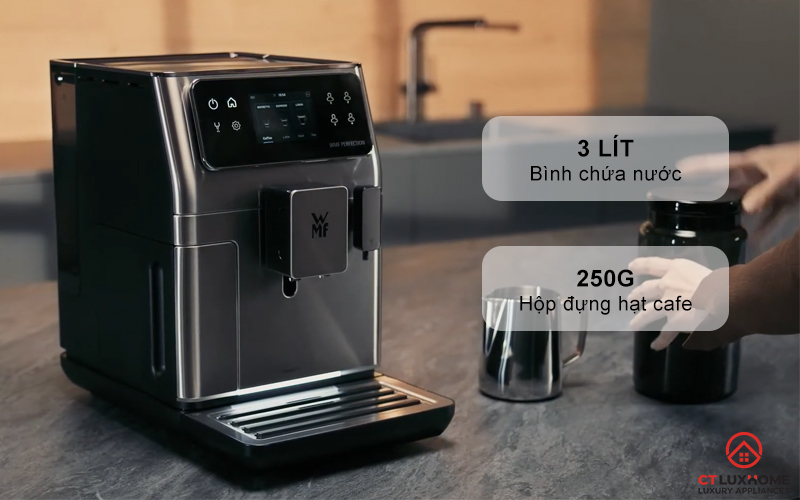 Thoải mái pha chế với dung tích vượt trội