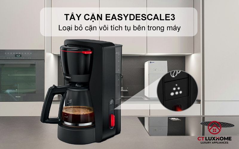 Dễ dàng vệ sinh với chương trình tẩy cặn EasyDescale3