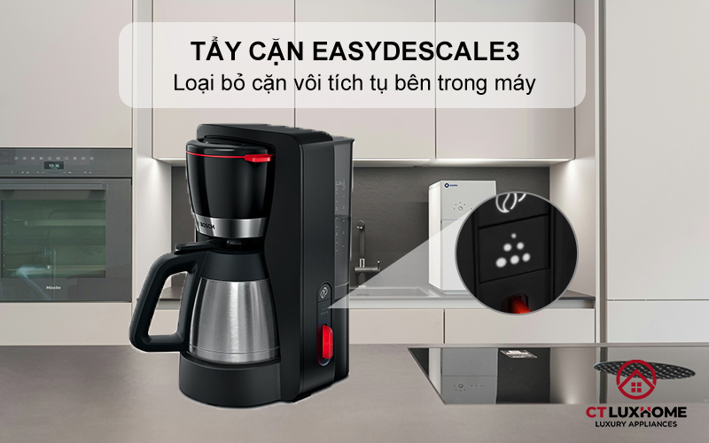 Dễ dàng vệ sinh với chương trình tẩy cặn EasyDescale3
