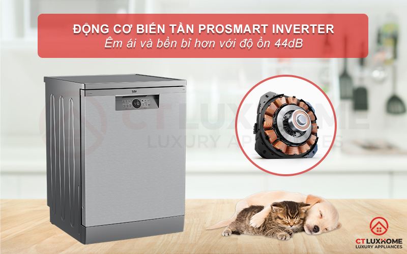 MÁY RỬA BÁT ĐỘC LẬP BEKO BDFN26430XC - 14 BỘ 13