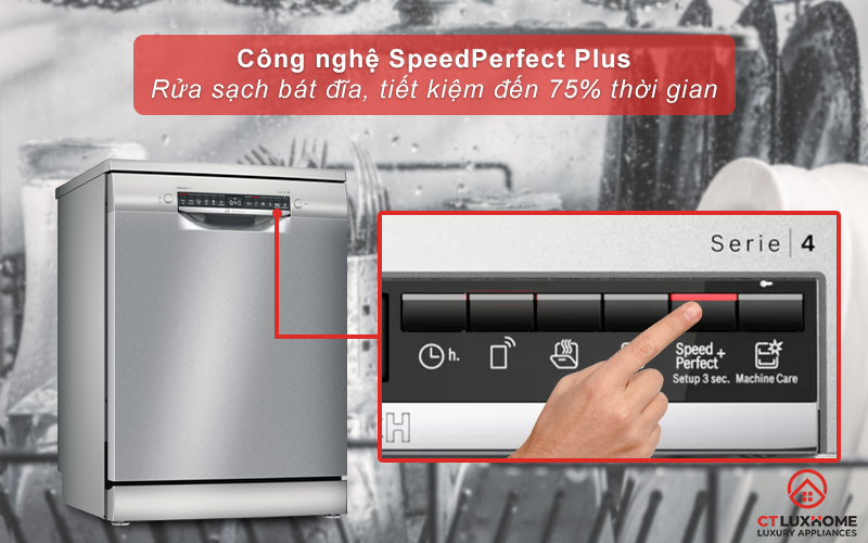 Tiết kiệm đến 75% thời gian khi lựa chọn SpeedPerfect Plus.