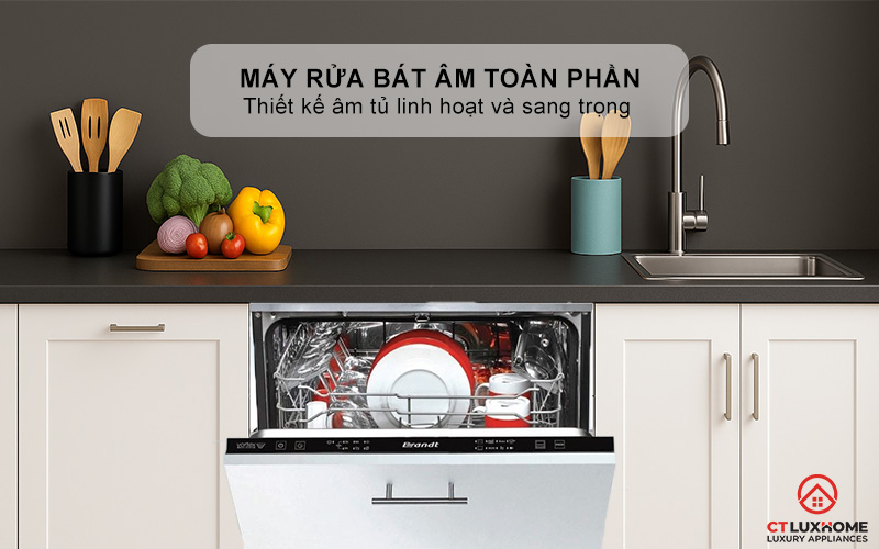 Thiết kế âm tủ linh hoạt và sang trọng
