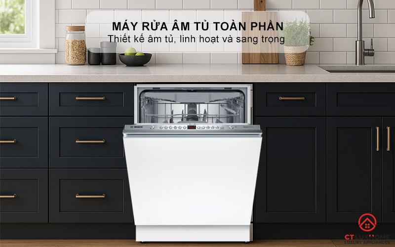 Thiết kế âm tủ, linh hoạt và sang trọng