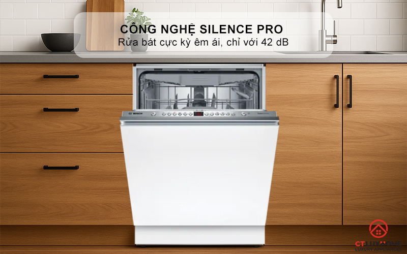 Silence Plus - độ ồn cực thấp 44 dB